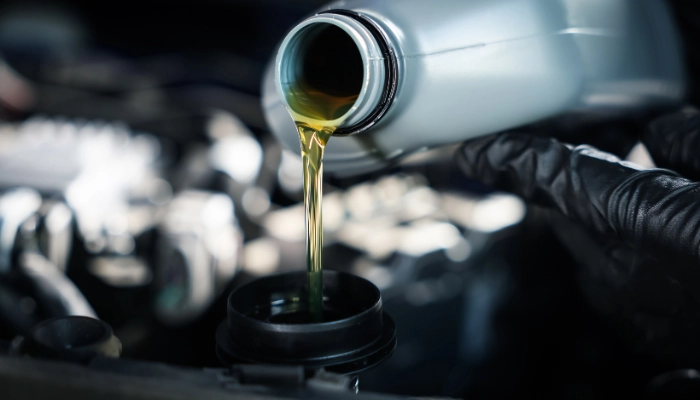 Cambio de aceite al carro